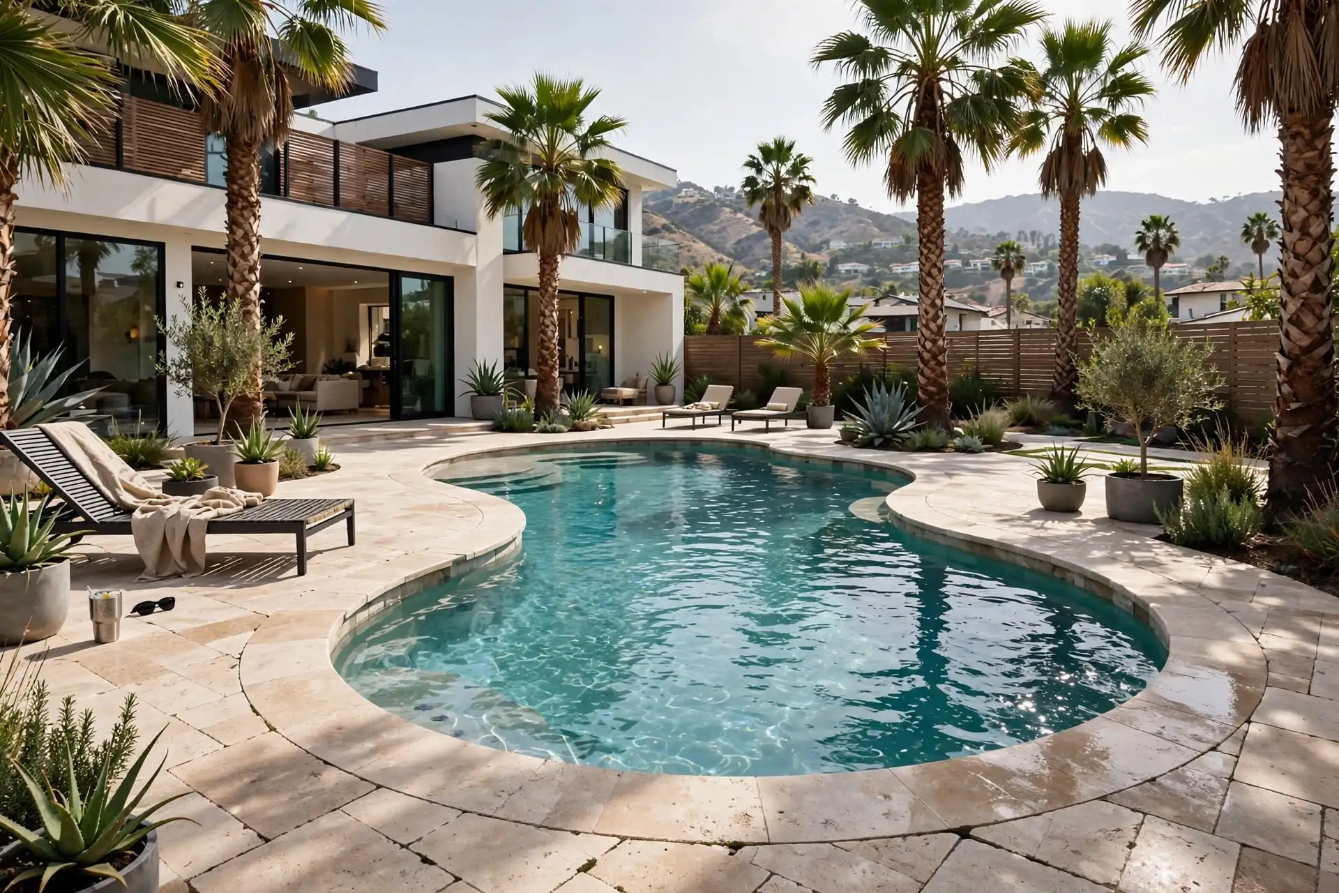 Freeform Pool Builders Los Angeles
